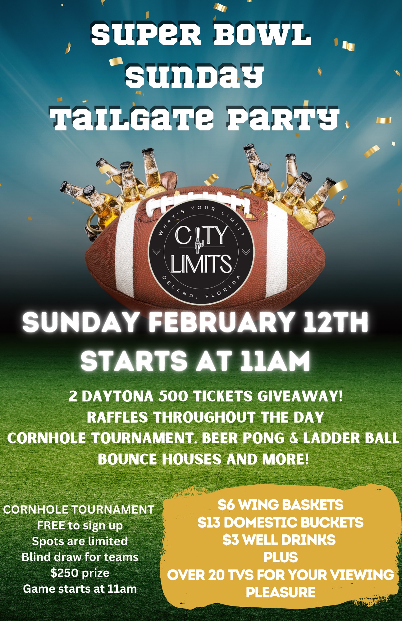 super bowl tailgate tickets